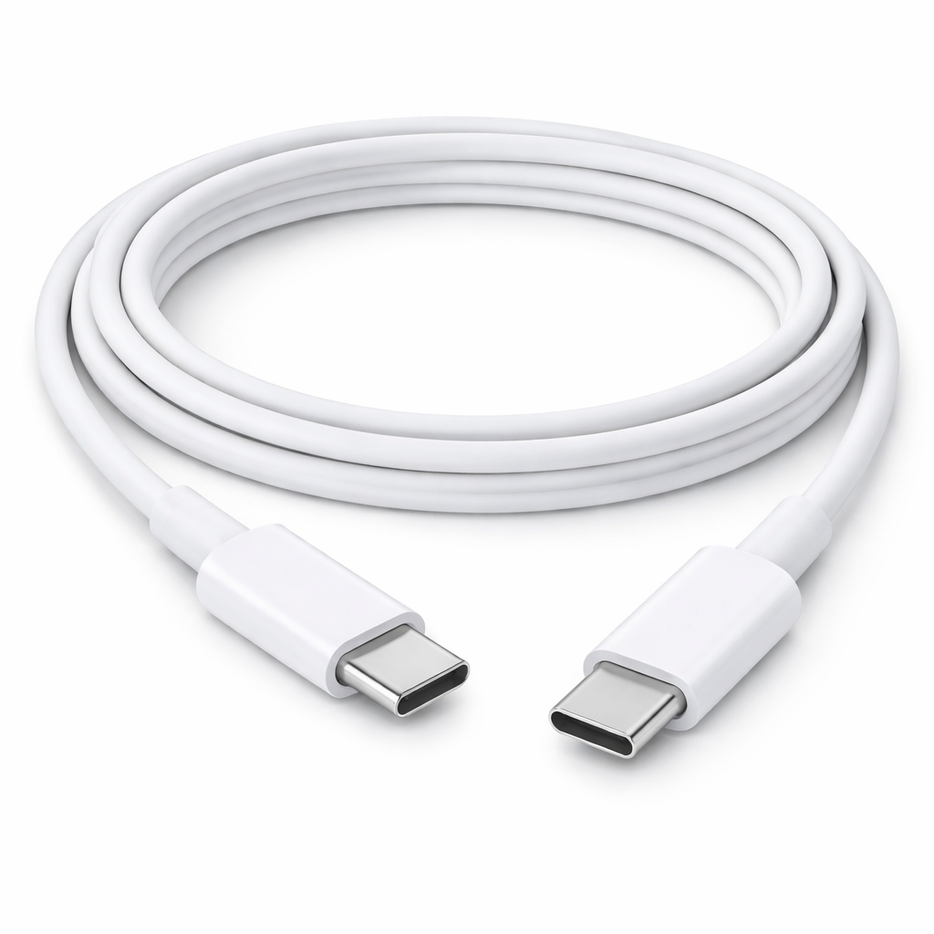 Cable USB-C a USB-C 1 Metro – Carga Rápida y Transferencia de Datos